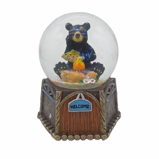 Globo de nieve de resina personalizado Snowglobe de cristal de regalo de recuerdo de Polyresin para decoración del hogar
